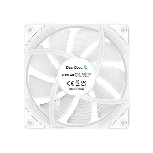 DeepCool CF120 White 120mm ARGB Cabinet Fan (Single Pack)